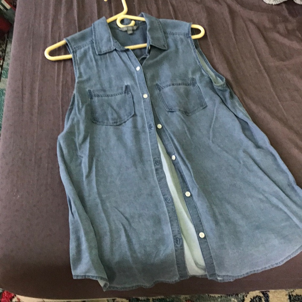 Chambray tank